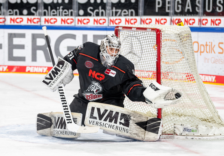 Ice Tigers Nürnberg Eishockey Torwart